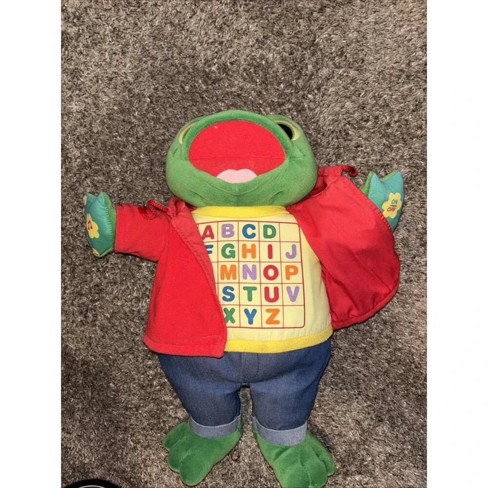 RARE 2001-03 READ & SING LITTLE LEAP INTERACTIVE PLUSH ABC LEARNING TOY 18